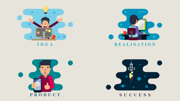 Start Up Concept Animation