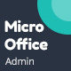 Micro Office | HTML Admin Template - ThemeForest Item for Sale