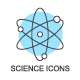 Science and Education Icons - GraphicRiver Item for Sale