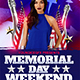 Memorial Day Weekend Flyer Template - GraphicRiver Item for Sale