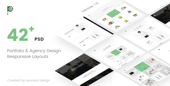 Poseidon | Creative Portfolio - Agency PSD Template