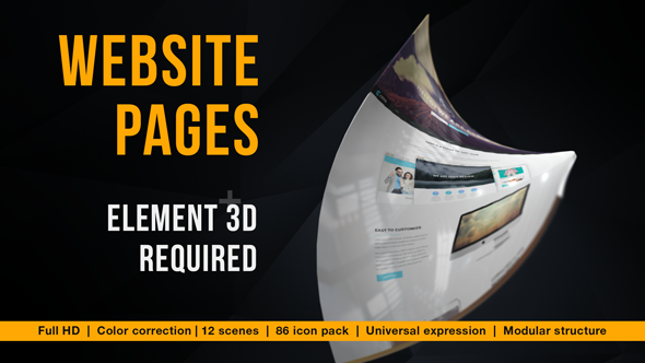 Website Pages Promo