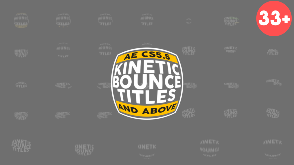 Kinetic Bounce Titles Pack alt