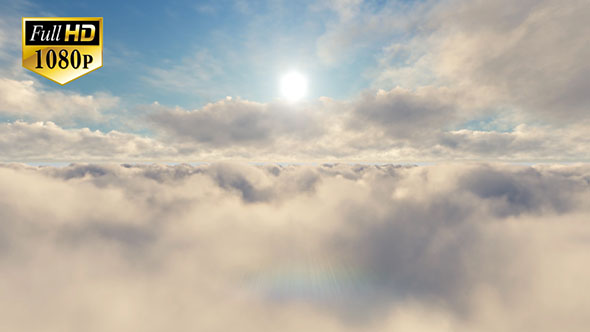 Flight Through Clouds 13