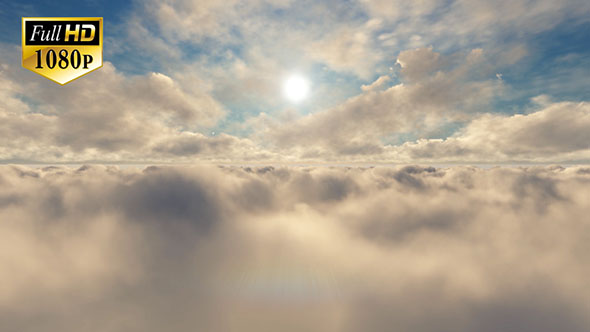 Flight Through Clouds 14