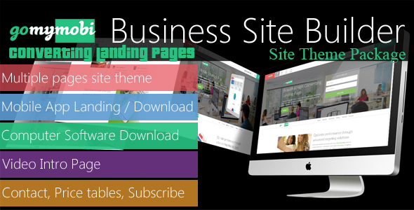 gomymobiBSB's Site Theme: Converting Landing Pages