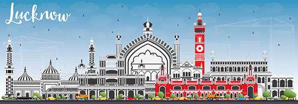 Lucknow Lettering Lucknow Graphics, Designs & Templates | GraphicRiver