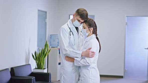 Great Looking Couple of Doctors with a Protective