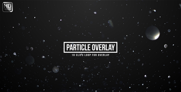 Particle Glittering Overlays alt