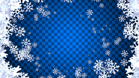 Winter Snowflakes Transitions