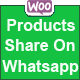 Woocommerce Products Share On Whatsapp - CodeCanyon Item for Sale