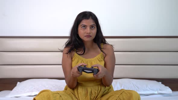 Indian gamer girl