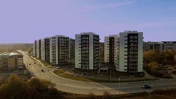 Apartment Complex On Aarhus