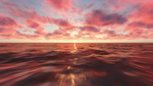 Sunset Sky and Sea alt