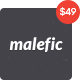 Malefic - Multipurpose One Page Responsive WordPress Theme - ThemeForest Item for Sale
