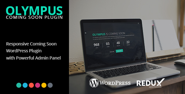 Olympus - Responsive Coming Soon WordPress Plugin