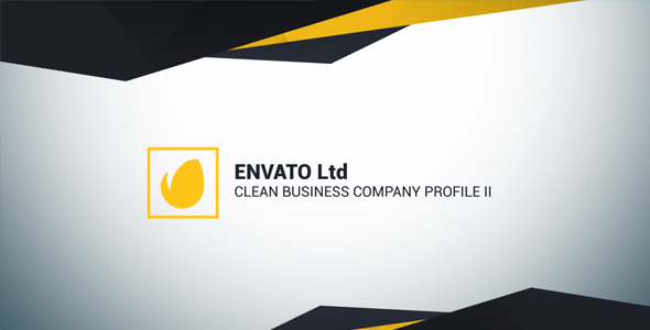 Clean Business Company Profile II alt