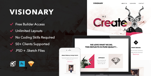 Visionary - Responsive Email + Themebuilder Access