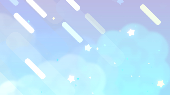 Cartoon Pastel Night Sky