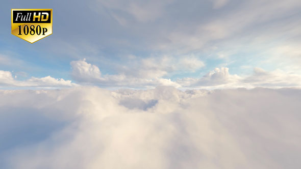 Flight Through Clouds 17