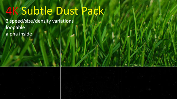 Subtle Dust Video Overlay alt
