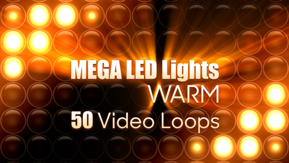 Mega LED Lights Warm