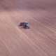 Aerial View of Tractor on Prepare a Field for Planting - VideoHive Item for Sale
