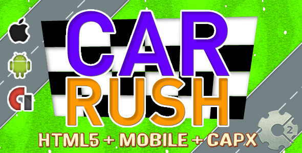 CAR RUSH (Admobs + HTML5) .capx