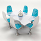 Chair and Table - 3DOcean Item for Sale