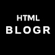 BLOGR - HTML Template for Special Bloggers - ThemeForest Item for Sale