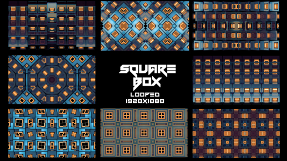 SquareBox Background Loops Pack