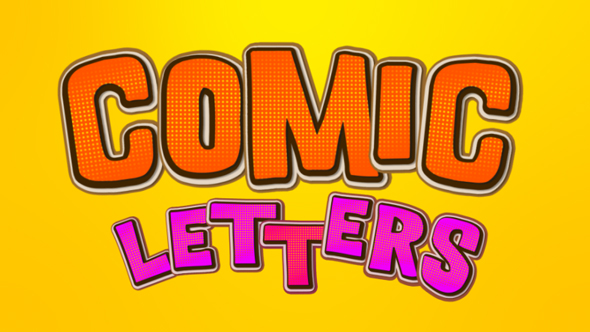 Comic Letters alt