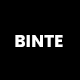 Binte - Personal Portfolio Template - ThemeForest Item for Sale