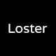 Loster - Personal Portfolio Template - ThemeForest Item for Sale