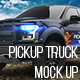 Pickup Truck Mock-Up - GraphicRiver Item for Sale