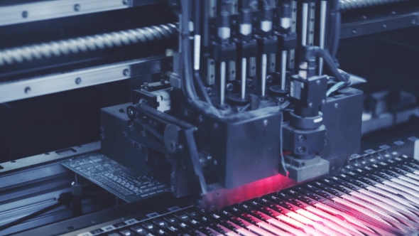 Automated Electronic Circuit Board Production