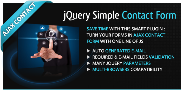 jQuery Simple Contact Form