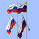 Russia Flag - 3DOcean Item for Sale