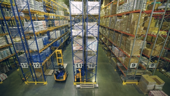 People Working in Warehouse