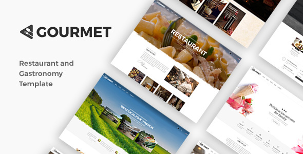 Gourmet - Restaurant And Food Theme