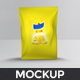 Small Size Potato Chips Bag Mockup - GraphicRiver Item for Sale