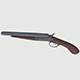 Colt 1877 Sawed Off Shotgun - Game Ready - 3DOcean Item for Sale
