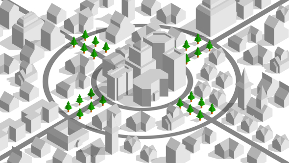 Isometric City - Minimalistic