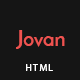 Jovan - Responsive Portfolio Template - ThemeForest Item for Sale