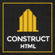 Construct - HTML5 Construction & Business Template - ThemeForest Item for Sale