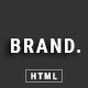 Brand. -  Creative Template for Professionals - ThemeForest Item for Sale