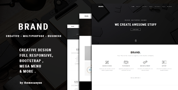 Brand. -  Creative Template for Professionals