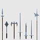 Medieval Weapons Pack - Game Ready - 3DOcean Item for Sale