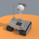 Low Poly Cartoony Planet Rover - 3DOcean Item for Sale