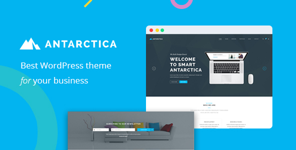 Antarctica - Business Portfolio WordPress Theme